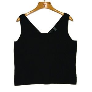 Dana Buchman plus size merino wool tank 1X NWT